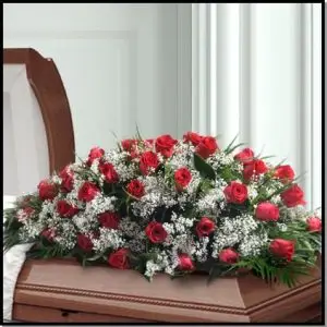 Coixí de roses amb paniculata